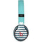 Polka Dots and Stripes Heart in Blue Beats Solo 3 Wireless Skin